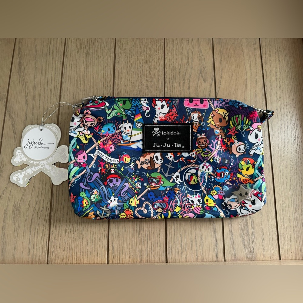 NWT tokidoki Ju-Ju-Be Sea Punk Be Quick Wristlet